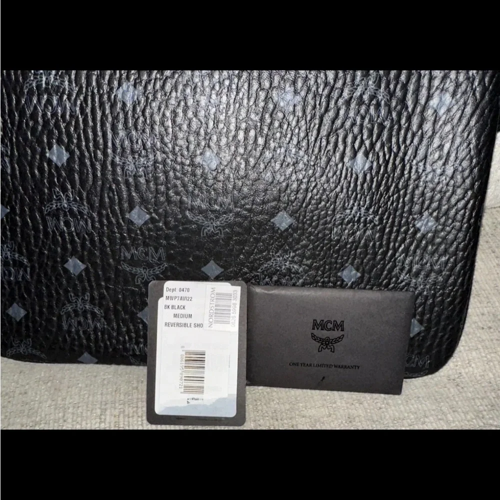 Authentic MCM tote with pouch, paperwork, and Tags. Love this Bag!! - Picture 2 of 16